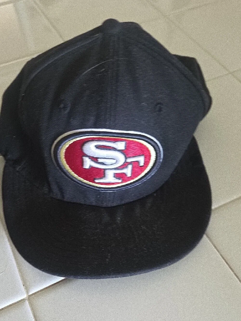 NFL New Era Navy & White Fleece-Lined Beanie